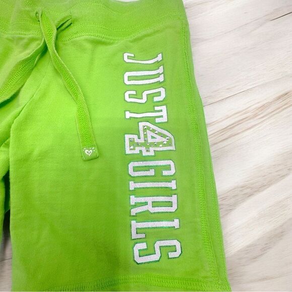 JUSTICE l Just 4 Girls l Neon Green Shorts l 7 l EUC - Picture 5 of 9